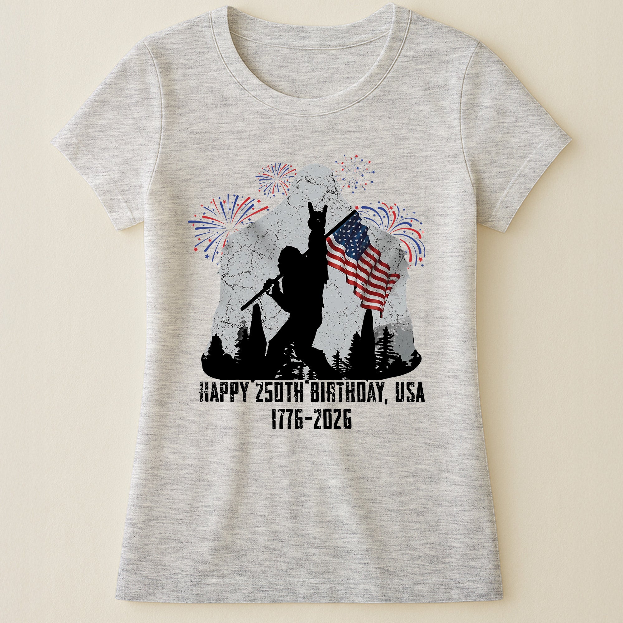 Happy 250th Birthday, USA Bigfoot - Shirt