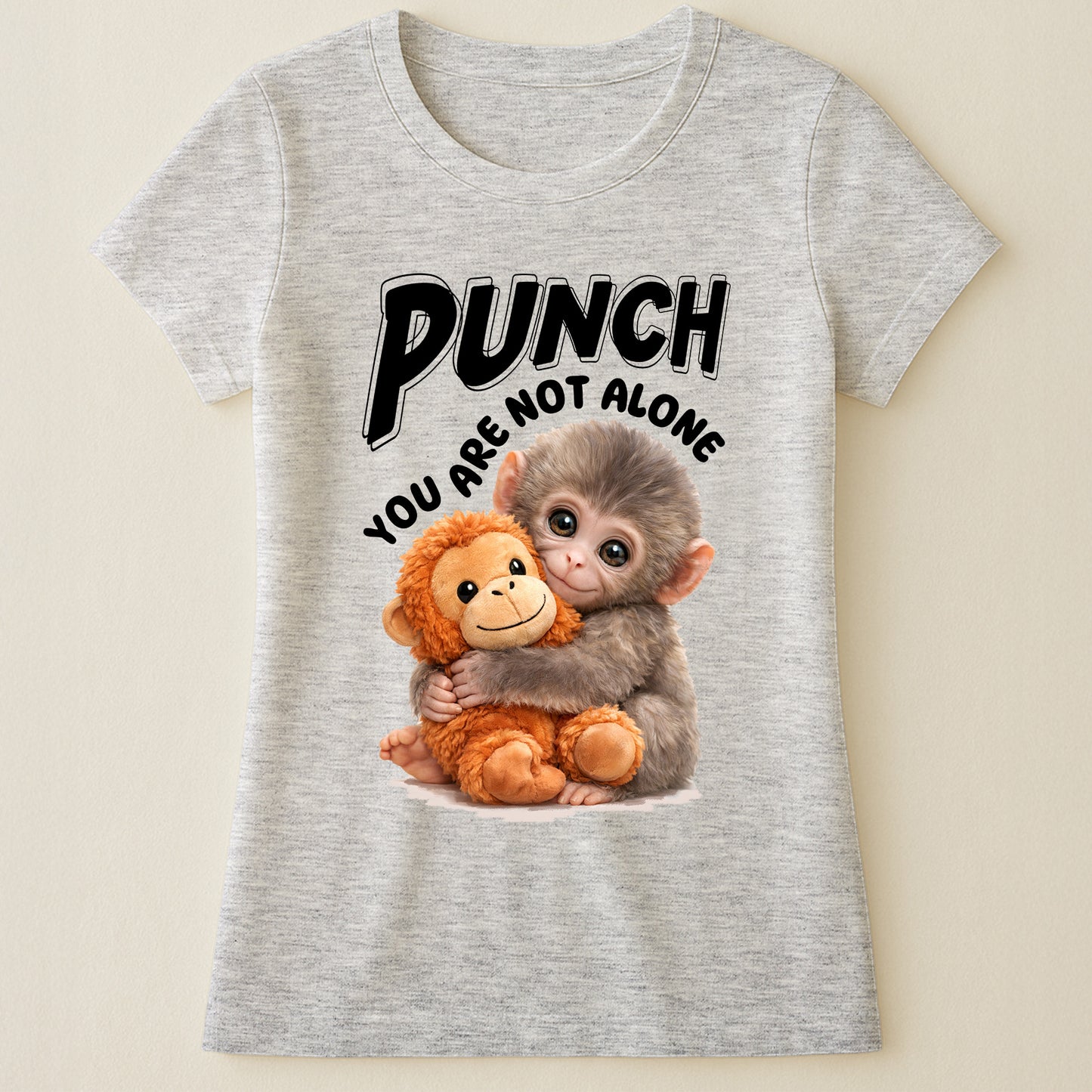 Punch You Are Not Alone - Team Punch, Punch Support, Animal Lovers - Shirt