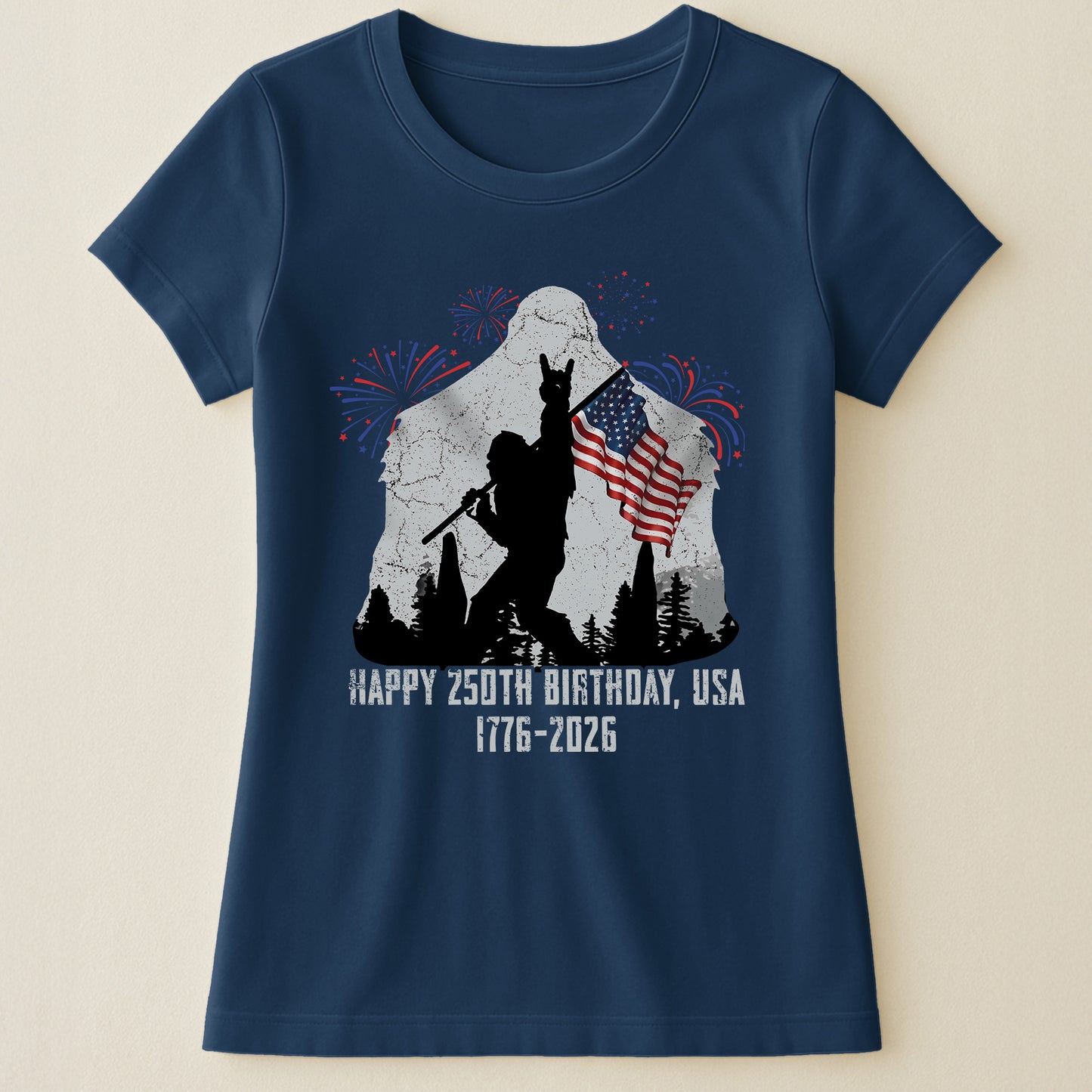 Happy 250th Birthday, USA Bigfoot - Shirt