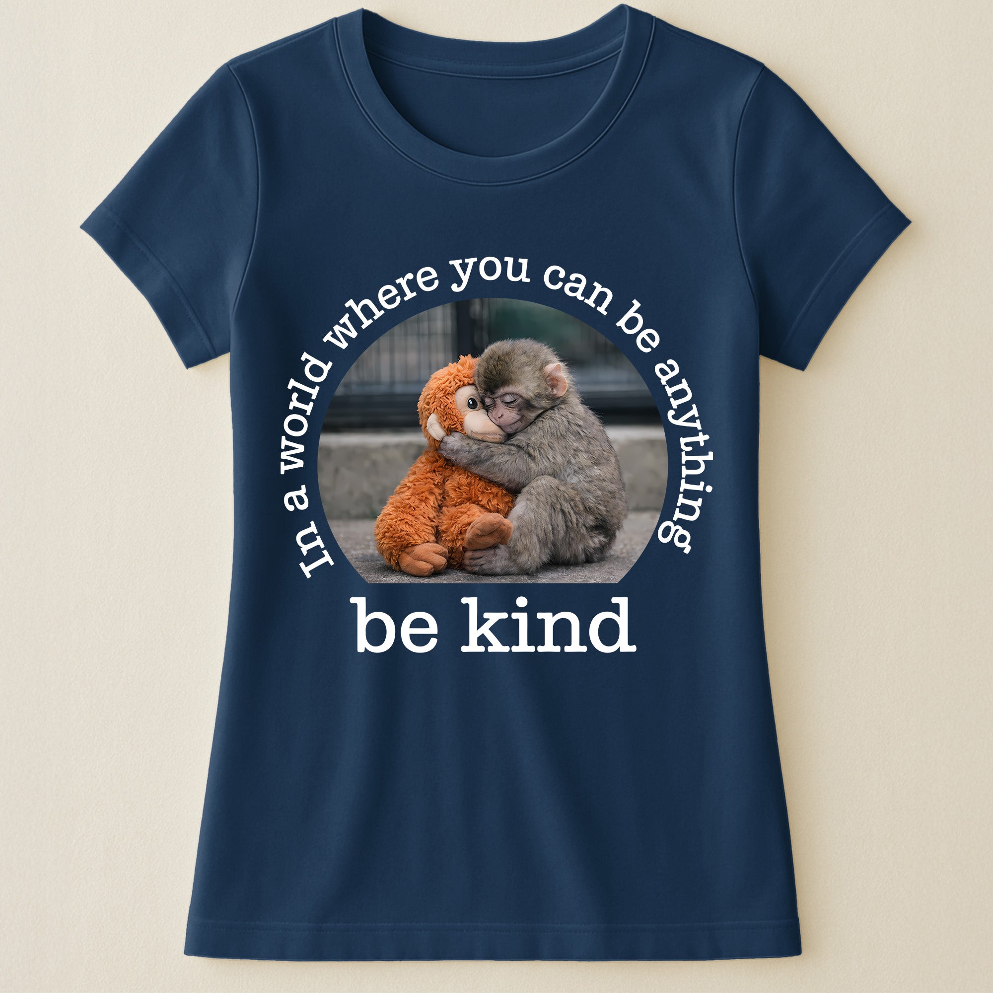 Baby Punch Monkey - Be Kind, Punch The Abandoned Baby Monkey Gift For Animal Lover - Shirt