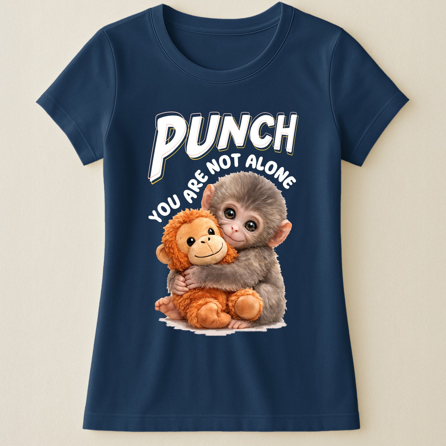 Punch You Are Not Alone - Team Punch, Punch Support, Animal Lovers - Shirt