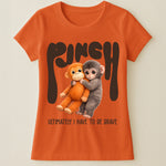 Team Punch Ultimately I Have To Be Brave - Punch Monkey Lovers, Animal Support, Peace Lovers - Shirt