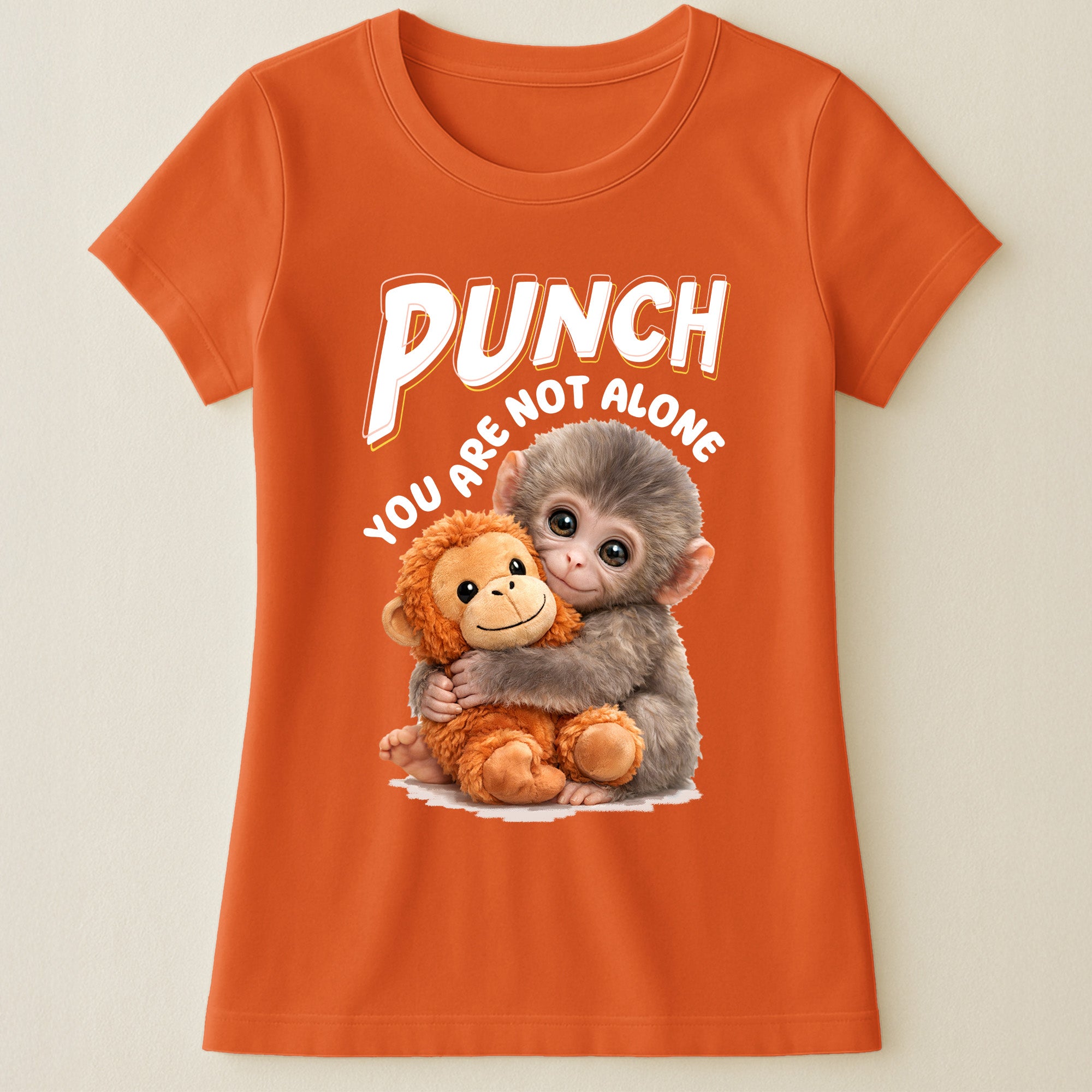 Punch You Are Not Alone - Team Punch, Punch Support, Animal Lovers - Shirt