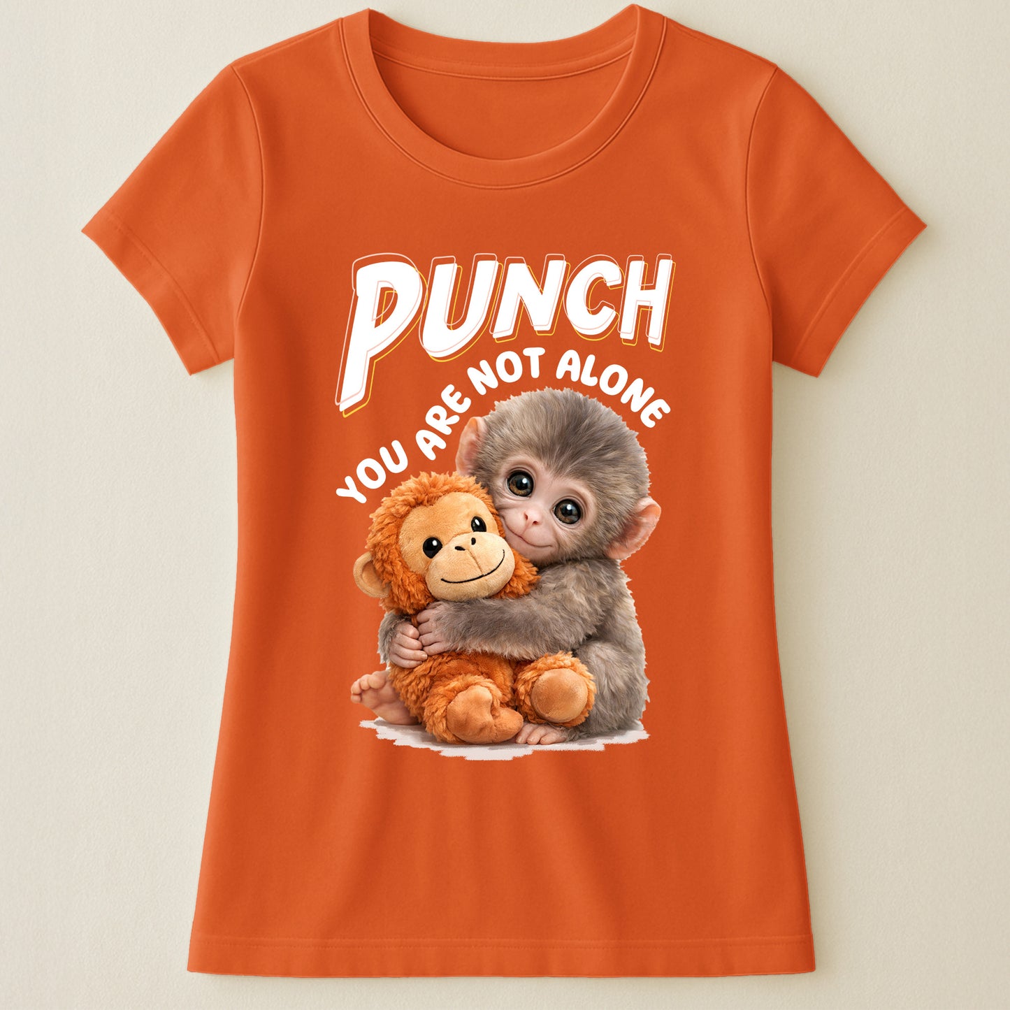 Punch You Are Not Alone - Team Punch, Punch Support, Animal Lovers - Shirt