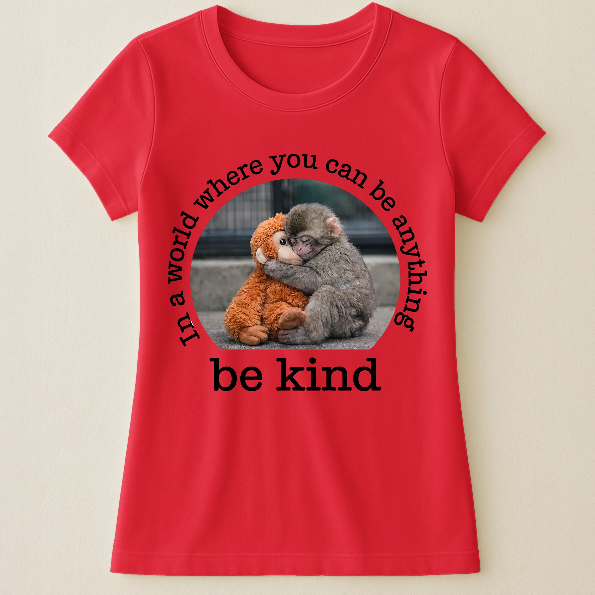 Baby Punch Monkey - Be Kind, Punch The Abandoned Baby Monkey Gift For Animal Lover - Shirt
