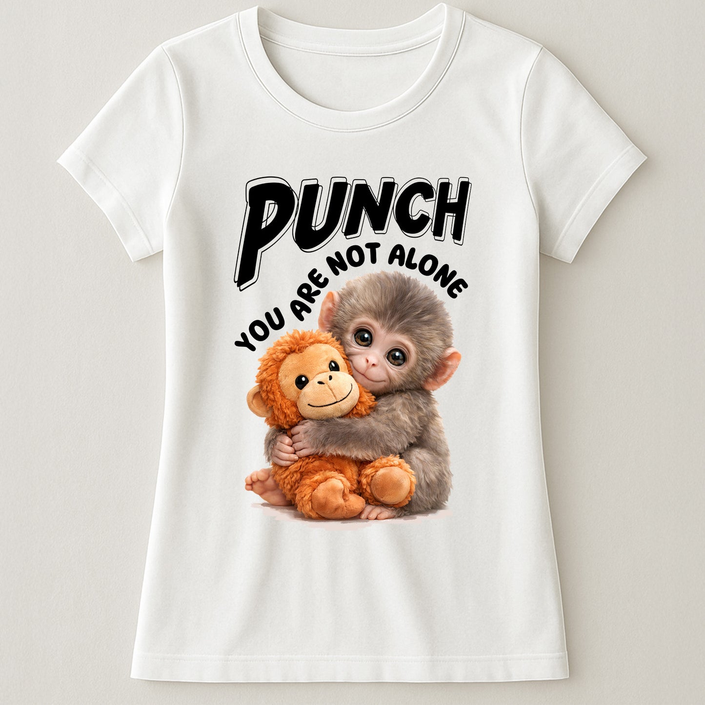 Punch You Are Not Alone - Team Punch, Punch Support, Animal Lovers - Shirt