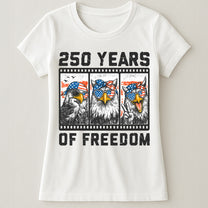 Funny Eagel 250 Years Happy -  Shirt