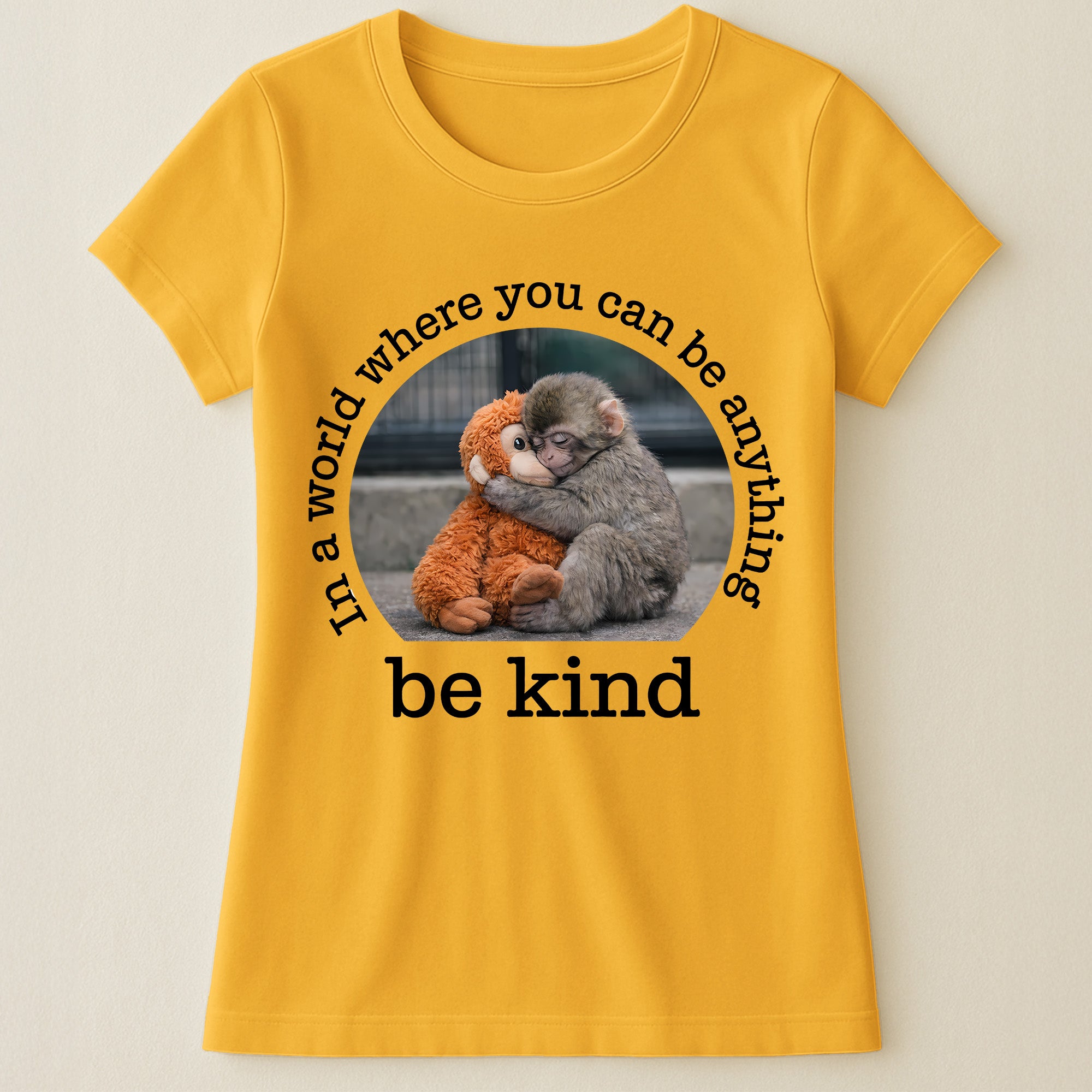 Baby Punch Monkey - Be Kind, Punch The Abandoned Baby Monkey Gift For Animal Lover - Shirt