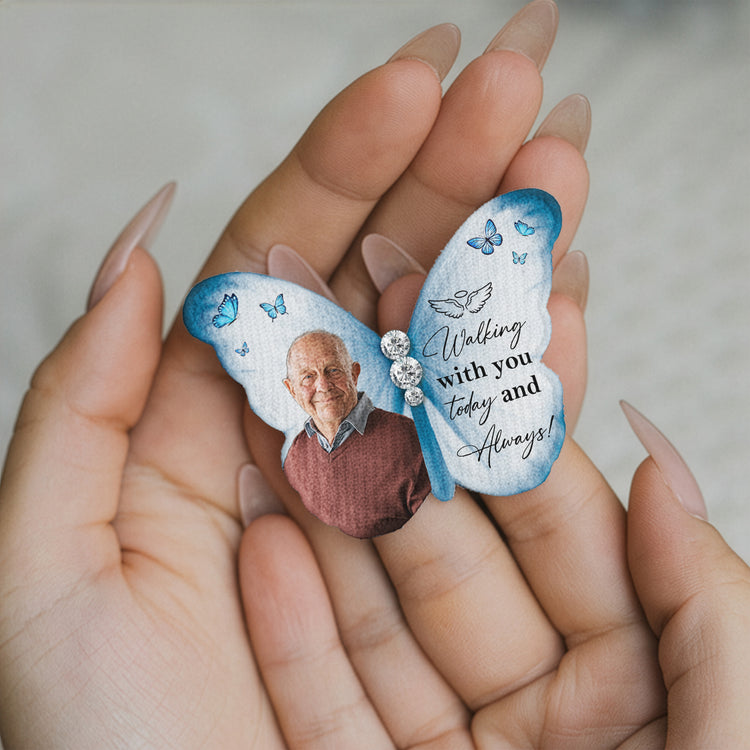 Walking-With-You-Today-&-Always-Wedding-Bridal-Keepsake-Personalized-Brooch-5