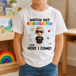 Watch-Out-School-Here-I-Come-Cartoon-Style-Personalized-Shirt-2