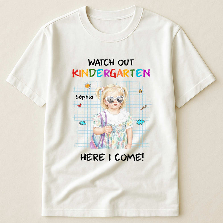 Watch-Out-School-Here-I-Come-Watercolor-Style-Personalized-Shirt-3