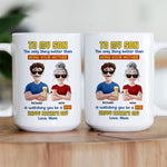 Watching You Be A Dad - Personalized Mug