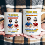 Watching You Be A Dad - Personalized Mug