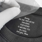 Watching You Be A Mom - 1st Mother's Day Gift, Custom Hidden Message - Personalized Shirt