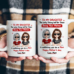 Watching You Be A Mom - New Version - Personalized Mug