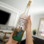 Watching You Be A Mom - Personalized Bottle Lamp