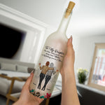 Watching You Be A Mom - Personalized Bottle Lamp