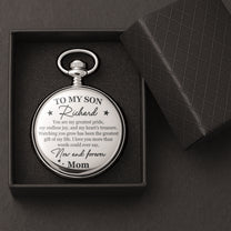 Watching You Grow Has Been The Greatest Gift Of My Life - Personalized Pocket Watch