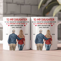 Watching_You_Be_A_Mom_Mother_s_Day_Gift_For_Daughter_From_Dad_Mom_Personalized_Mug_2