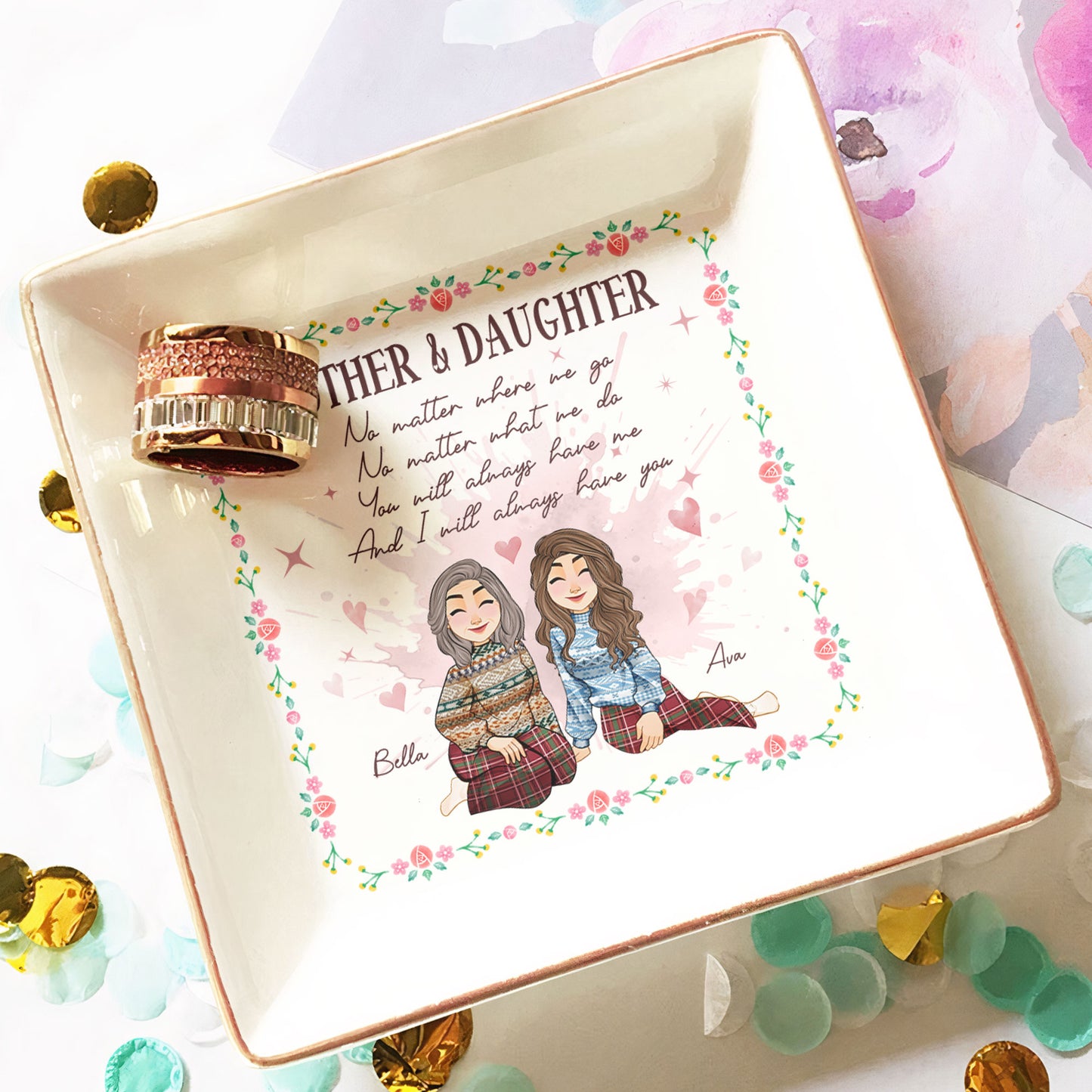 We Always Have Each Other - Personalized Jewelry Dish