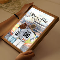 You & Me We Got This - Personalized Light Up Picture Frame