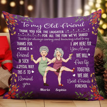 We Are Best Friends Forever - Personalized Pillow (Insert Included)