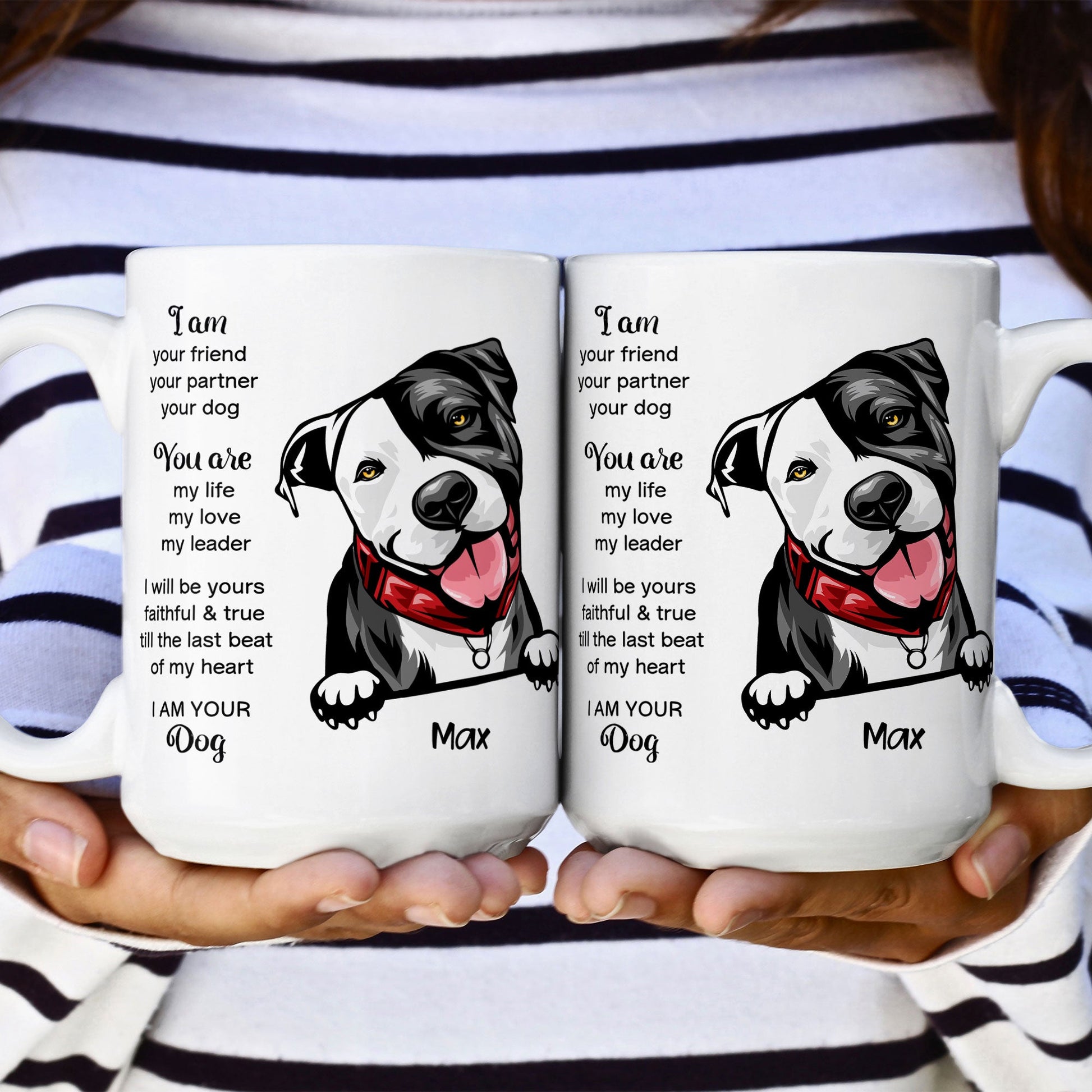 We Are Your Cats/Dogs - Personalized Mug