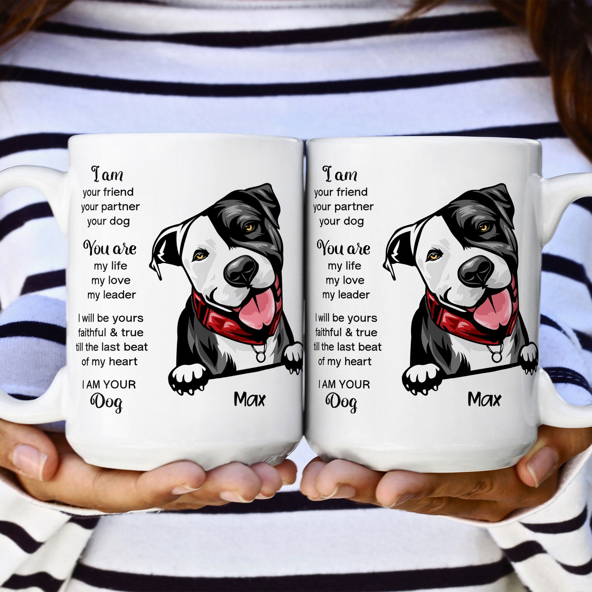 We Are Your Cats/Dogs - Personalized Mug