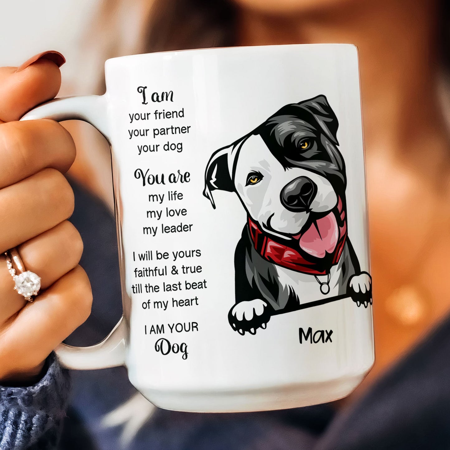 We Are Your Cats/Dogs - Personalized Mug