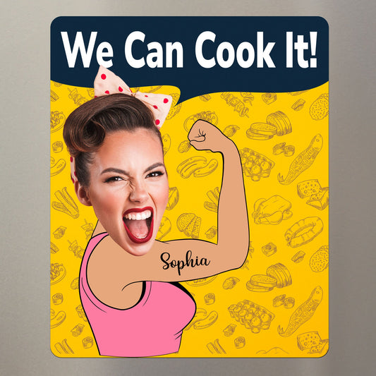 We Can Cook It! - Personalized Photo Magnet