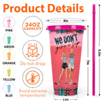 We Don't Give A Sip - Personalized Color Changing Cup