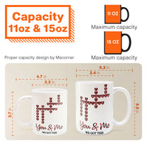 We Got This Scrabble Name Love - Personalized Mug