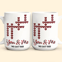 We Got This Scrabble Name Love - Personalized Mug