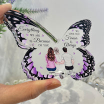 We Love You Forever & Always - Personalized Acrylic Plaque