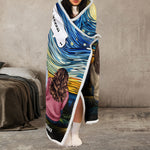 We Miss You I'm Always With You Memorial Blanket - Personalized Wearable Blanket