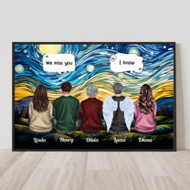 We Miss You I'm Always With You Memorial Gift - Personalized Poster/Canvas