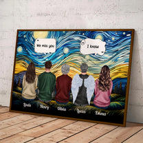 We Miss You I'm Always With You Memorial Gift - Personalized Poster/Canvas