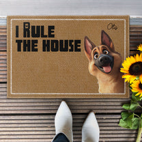 We Rule The House - Personalized Doormat