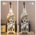 We Scored A Home Run Baseball Dad Dad Gift - Personalized Bottle Lamp