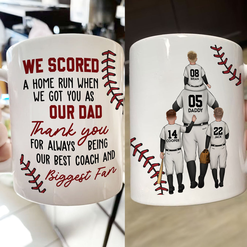 We Scored A Home Run - Personalized Mug – Macorner