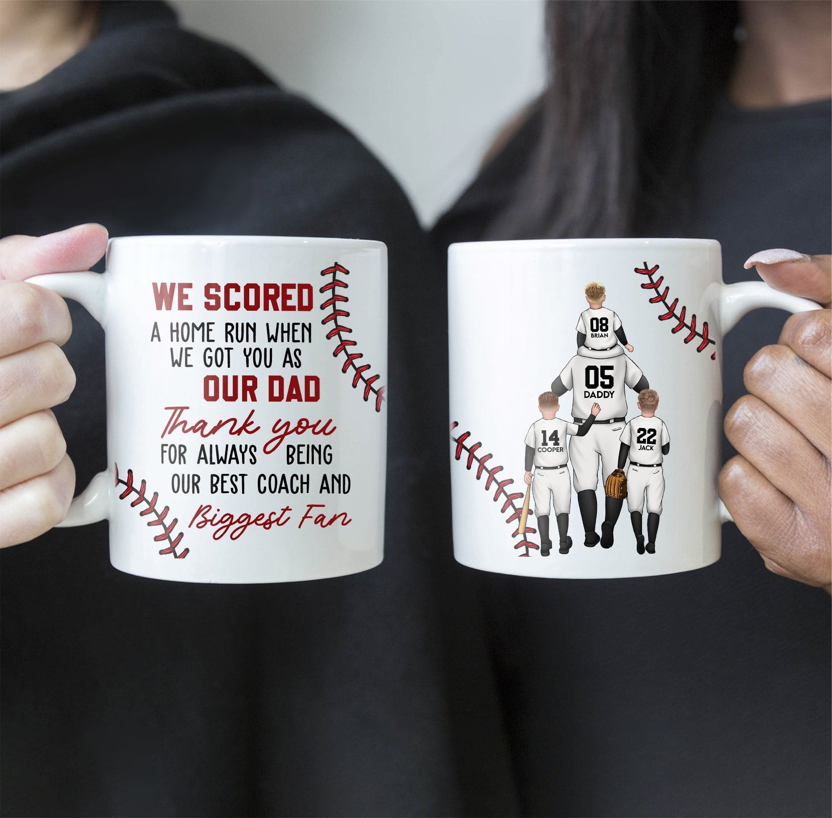 We Scored A Home Run - Personalized Mug – Macorner