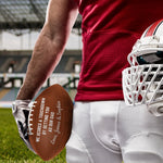We Scored A Touchdown By Getting You As Our Dad - Personalized Football