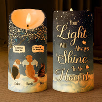 We Still Talk About You - Personalized LED Candle