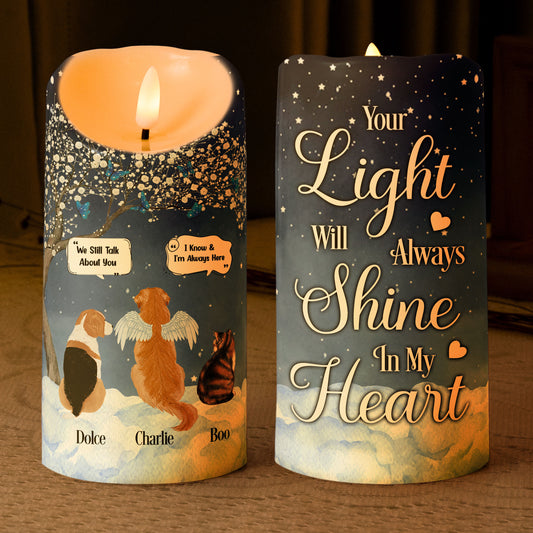 We Still Talk About You - Personalized LED Candle