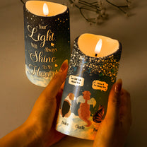 We Still Talk About You - Personalized LED Candle