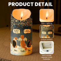 We Still Talk About You - Personalized LED Candle