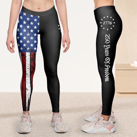 We The People 250 Years Of Freedom - Personalized Leggings