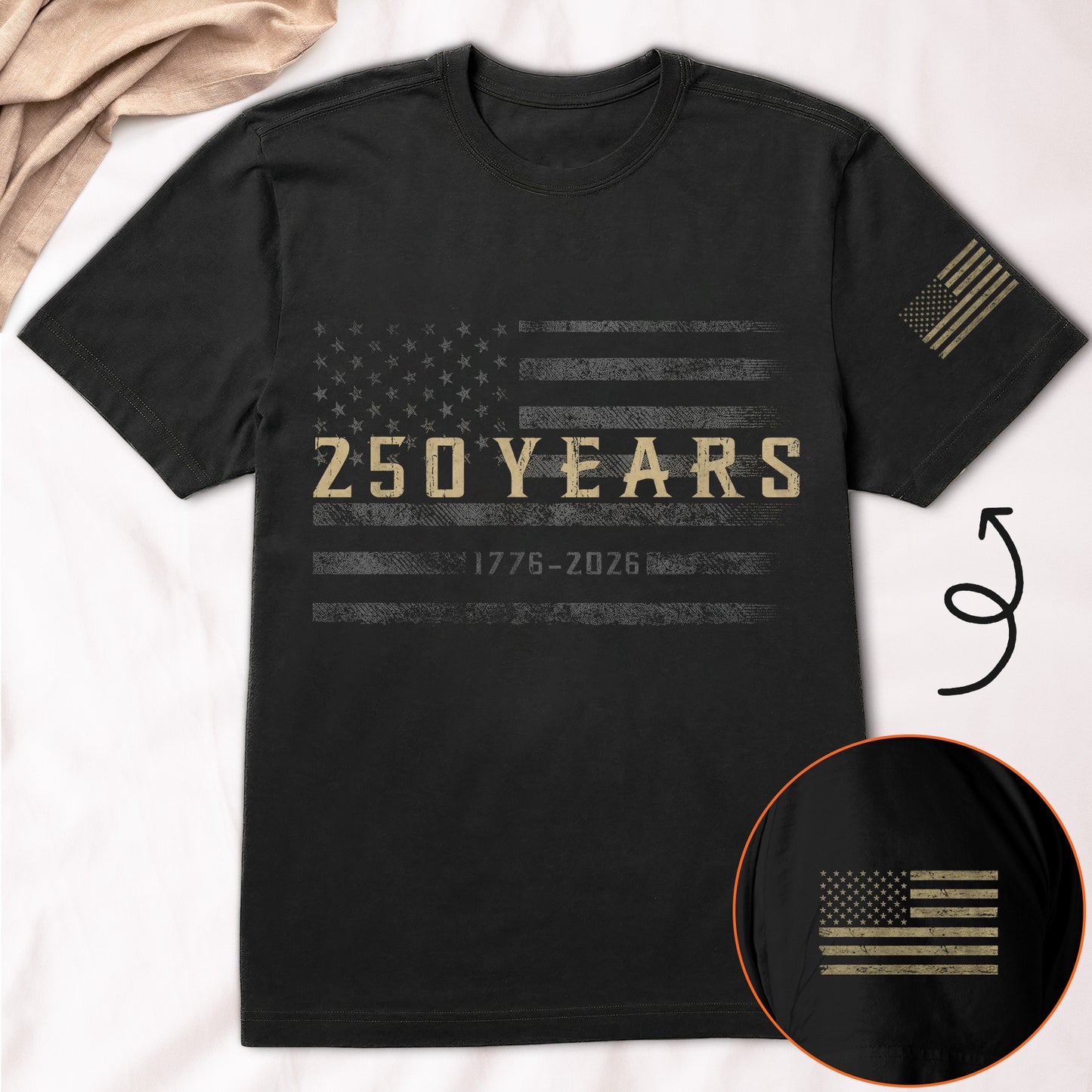 Classic Design 250 Years Of Freedom - Shirt