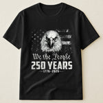 We The People Eagel Monochrome - Shirt