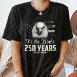 We The People Eagel Monochrome - Shirt